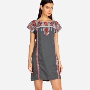NWT Johnny Was Ezra Shift Tunic Dress +free mask